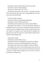 Kutatási anyagok 'British Proverbs Connected with Work', 20.                