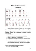 Kutatási anyagok 'Methods of Teaching English Pronunciation', 5.                