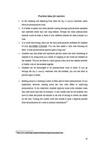 Kutatási anyagok 'Methods of Teaching English Pronunciation', 26.                