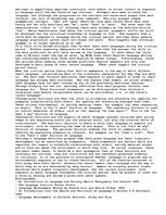 Esszék 'Discusses Theories Behind how and why a Child Learns Language', 3.