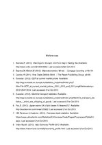 Kutatási anyagok 'The Assignment in European Business', 11.                