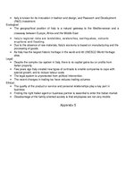 Kutatási anyagok 'The Assignment in European Business', 18.                