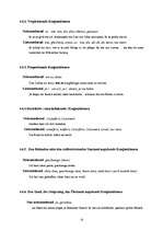 Összefoglalók, jegyzetek 'Zusammengesetzte Satze', 19.                