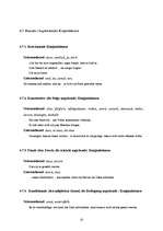 Összefoglalók, jegyzetek 'Zusammengesetzte Satze', 20.                