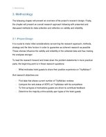 Kutatási anyagok 'What TripAdvisor Means to Hotel Businesses and what Motivates Guests to Write Re', 28.                