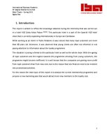 Kutatási anyagok 'Improving Existing Loyalty Programme in H10 Hotel Chain', 8.                