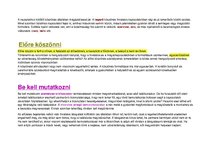 Összefoglalók, jegyzetek 'Osztályfőnöki tematikus terv', 29.                