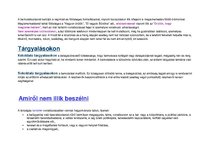 Összefoglalók, jegyzetek 'Osztályfőnöki tematikus terv', 30.                