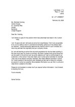 Esszék 'Application for a Job', 1.                