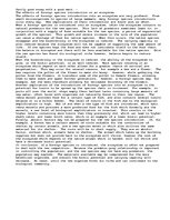 Esszék 'Effects of Foreign Species Introduction on an Ecosystem', 1.                