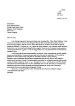 Minták 'The Arctic Cruise from Bergen to Tromsø. Formal Letter', 1.                