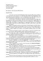 Esszék 'Decrease in Sales of Ground Coffee Caferoma', 1.                