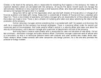 Összefoglalók, jegyzetek 'Organization Chart', 2.                