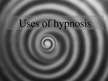 Prezentációk 'Hypnosis', 7.                