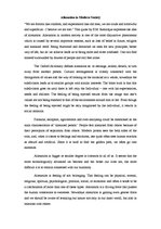 Esszék 'Alienation in Modern Society', 1.                