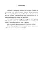 Kutatási anyagok 'The Globe's Environmental Problems', 3.                