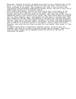 Esszék 'Can International Tourism Promotes Understanding Between Nations?', 1.                