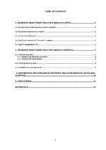 Kutatási anyagok 'Comparison Between Latvia's and Slovenia's Most Polluted Areas', 2.                