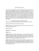 Összefoglalók, jegyzetek 'Tourist Route in Japan', 2.                