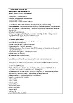 Összefoglalók, jegyzetek 'Gyógymasszázs', 1.                