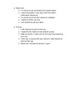 Összefoglalók, jegyzetek 'Official Letter Writing', 2.                