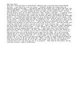 Esszék 'The Late Start.', 1.                