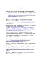 Esszék 'The Theory and Practice of Globalization', 5.                