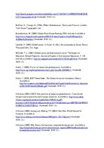 Esszék 'The Theory and Practice of Globalization', 6.                