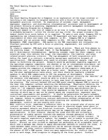 Esszék 'The Total Quality Program for a Computer', 1.                