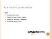Prezentációk 'Strategic Planning. www.Amazone.com', 7.                