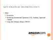 Prezentációk 'Strategic Planning. www.Amazone.com', 8.                