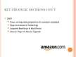 Prezentációk 'Strategic Planning. www.Amazone.com', 9.                