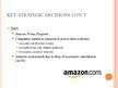 Prezentációk 'Strategic Planning. www.Amazone.com', 10.                