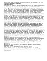 Esszék 'Psychological Theories of Creativity and the Film "Phenomemon"', 2.                