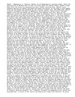 Esszék 'Hamlet - Appearance vs. Reality.', 1.                