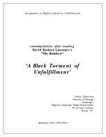 Kutatási anyagok 'A Black Torment of Unfulfillment', 1.                