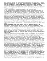 Esszék 'Reconstruction in Early America', 1.                