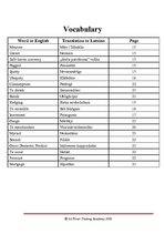 Kutatási anyagok 'Home Reading', 3.                