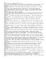 Esszék 'The Question of an Answer: What is is to be human?', 3.                