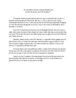 Esszék 'Is It Possible to Maintain a Balance Between Your Private Life and Your Work Lif', 1.                