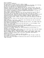 Esszék 'Poem called Cold in the Earth, notes on ideas, themes.', 1.