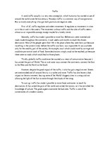 Minták 'Traffic. Advantages and Disadvantages', 1.                