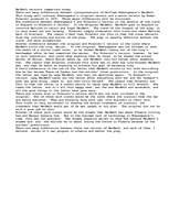 Esszék 'Macbeth Versions ', 2.                