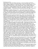 Esszék 'Progressive Era', 1.                