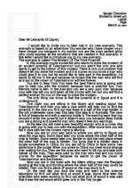 Esszék 'Letter to Leonardo Di Kaprio', 1.                