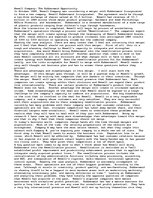 Esszék 'Newell Company: The Rubbermaid Opportunity', 1.                