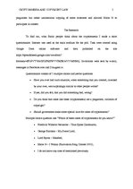 Kutatási anyagok 'Baltic People Perception of Cryptomnesia as Violation of Copyright Law', 5.                