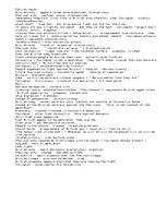 Összefoglalók, jegyzetek 'Notes about Patriot Movie - a Character Sketch of the British', 1.                