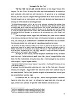 Kutatási anyagok 'Message in O.Wilde's Fairy-tales', 13.                