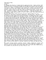 Esszék 'Sniff before you trust', 1.                